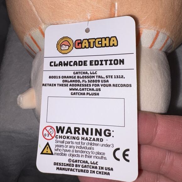 Chubby Shark & Squishy Mushroom Plush Stuffed Animal Gatcha Toy NWT - Picture 10 of 14